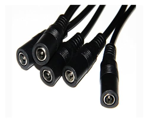 5 PCS DC5,5-2,1 weibliche Steckdose DC12V weibliche buchse mit draht 5,5 * 2,1 schnittstelle weibliche Kopf Zinn Schwanz draht von TJXADNEV