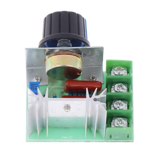 AC 220V 2000W SCR Motor Drehzahlregler Spannungsregler Dimmer Thermostat Elektronischer Motor Drehzahlregler 220V Dimmer von TJXADNEV