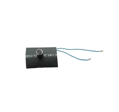 AC 85–265 V, manueller Knopf, Glühlampe, Schreibtischlampe, Direktstecker, 0–300 W, Dimmer, verstellbarer Controller, Knopfschalter(Black,500W) von TJXADNEV