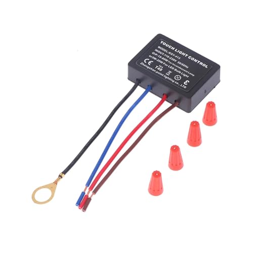 AC110-230V Touch-Lichtschalter Tischlampe Dimmer Steuermodul Sensor Touch-Schalter kompatibel mit Glühlampen-LED-Wandlampe AC110-230V Touch-Lichtschalter Tischlampe Dimmer Steuermodul Sensor Touch-Schalter kompatibel mit Glühlampen-LED-Wandlampe von TJXADNEV