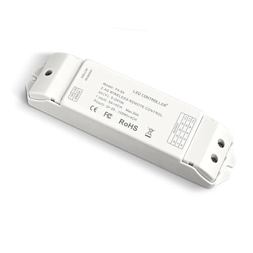 Controller EX4S LED Rgbw Streifen 220V Wand Touch Panel AC100V-240 2,4GHz DMX Dual Funktion mit Empfänger F4-5A(EX4S) von TJXADNEV
