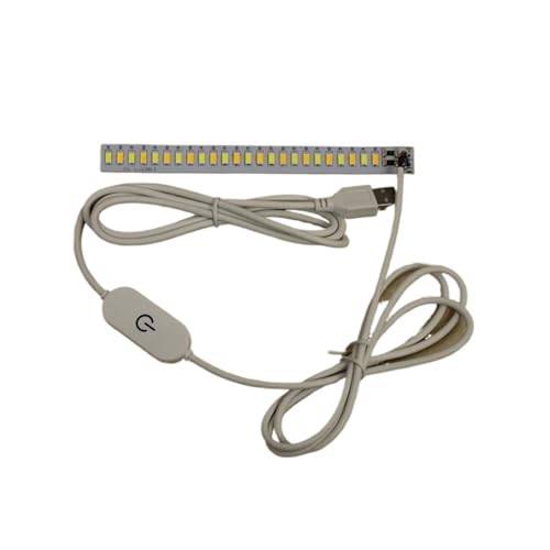 DC 5V 12V LED-Licht-Online-Touch-Schalter-Dimmer-Controller mit 2 Meter Kabel + zweifarbigem Lichtpanel.(Touch switch-5W) von TJXADNEV