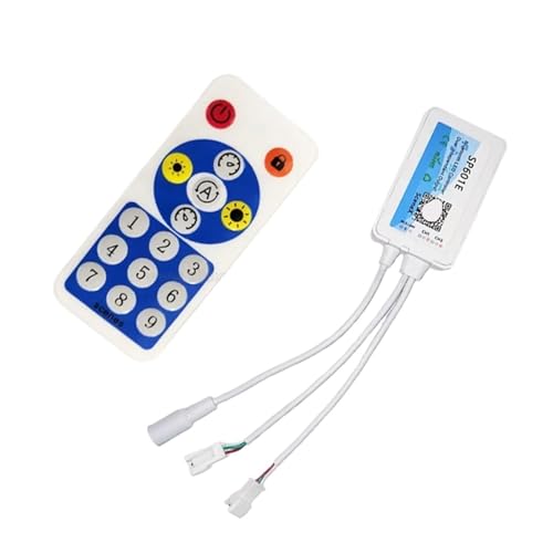DC5V-24V SP601E WS2811 WS2812B Musik Controller Mikrofon Dual Signal Adressierbare Pixel LED RGB Licht Streifen Controller von TJXADNEV