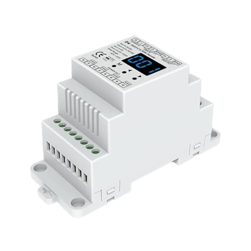 DMX-Decoder, Digital-Decoder und Controller, CV-Display/DIN-Schiene/Mehrfachdimmung(D4) von TJXADNEV