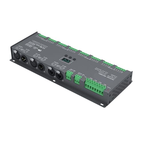 DMX512-Decoder 3A 24CH 32 Kanäle 72A 96A Ausgang LED-Lichtleisten-Controller DMX-PWM(LT-924-OLED) von TJXADNEV
