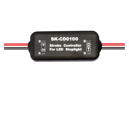 LED DRL Controller Auto Tagfahrlicht Relais Kabelbaum Dimmer Ein/Aus Nebelscheinwerfer Strobe Controller SK-CD0100 SK-CD0102(SK-CD0100) von TJXADNEV