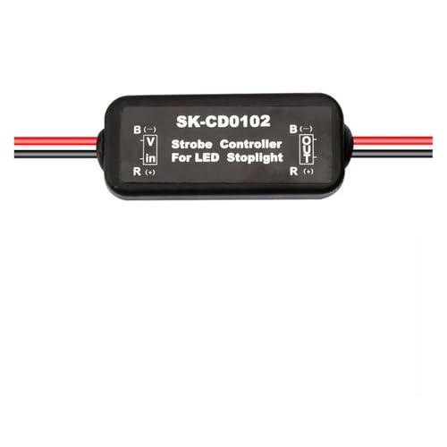 LED DRL Controller Auto Tagfahrlicht Relais Kabelbaum Dimmer Ein/Aus Nebelscheinwerfer Strobe Controller SK-CD0100 SK-CD0102(SK-CD0102) von TJXADNEV