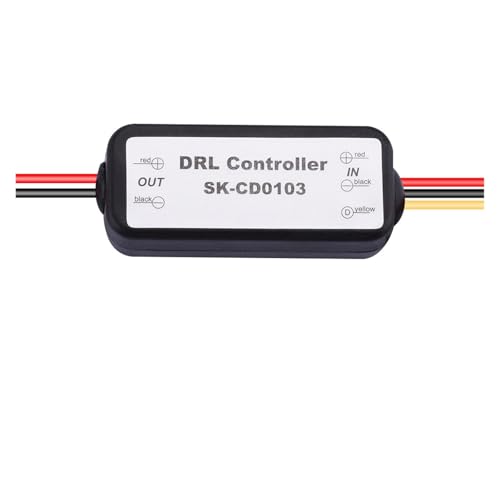 LED DRL Controller Auto Tagfahrlicht Relais Kabelbaum Dimmer Ein/Aus Nebelscheinwerfer Strobe Controller SK-CD0100 SK-CD0102(SK-CD0103) von TJXADNEV