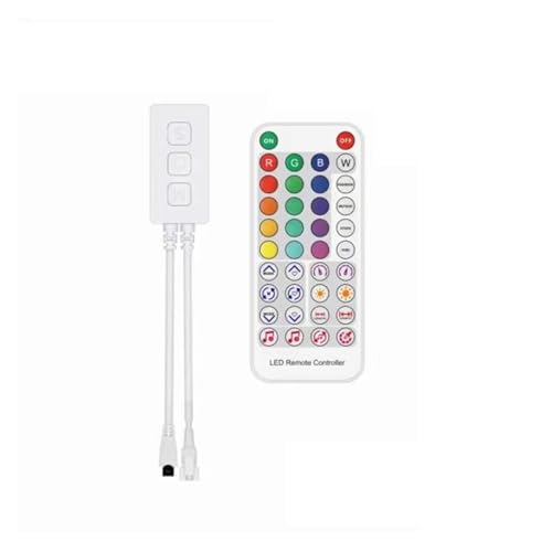 SK6812 RGBW-Musik-Controller mit integriertem Mikrofon WS2814 TM1824 SM16704 UCS2904 LED-Lichtleiste SP617E DC5V-24 SK6812 RGBW-Musik-Controller mit integriertem Mikrofon WS2814 TM1824 SM16704 UCS2904 LED-Lichtleiste SP617E DC5V-24 von TJXADNEV