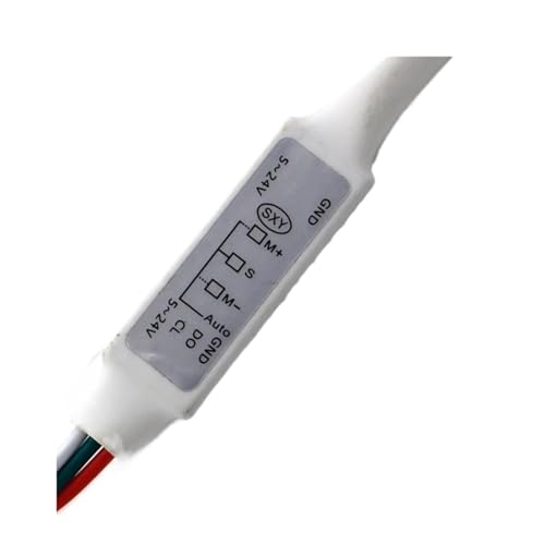 WS2812B WS2811 SK6812 LED Controller RGB Dimmer 5-24 v 3 Pin Jack U DC LED Licht Streifen Fernbedienung(3key mini controler) von TJXADNEV