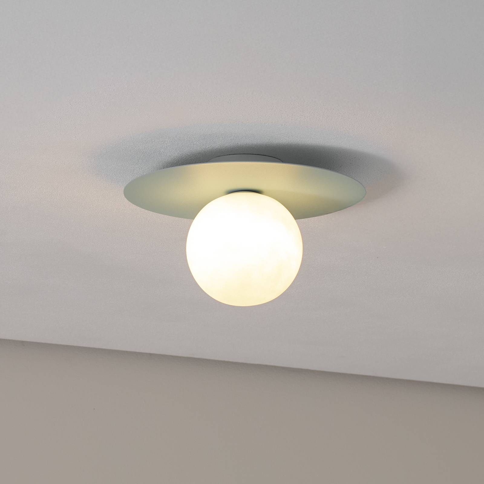 Deckenlampe Pixie, mintgrün, Glas, Ø 25 cm, Kugel, G9 Deckenlampe Pixie, mintgrün, Glas, Ø 25 cm, Kugel, G9 von TK Lighting
