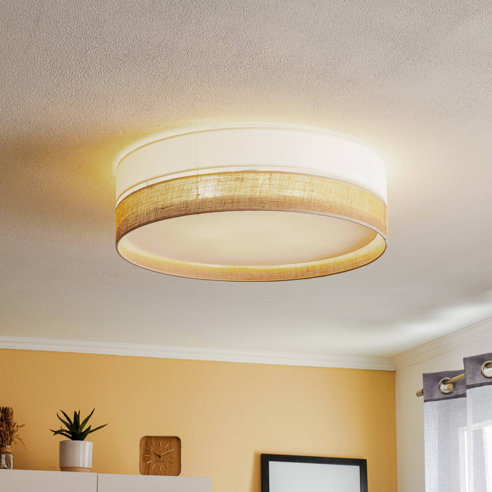 Deckenleuchte Linobianco, Ø 60 cm Deckenleuchte Linobianco, Ø 60 cm von TK Lighting