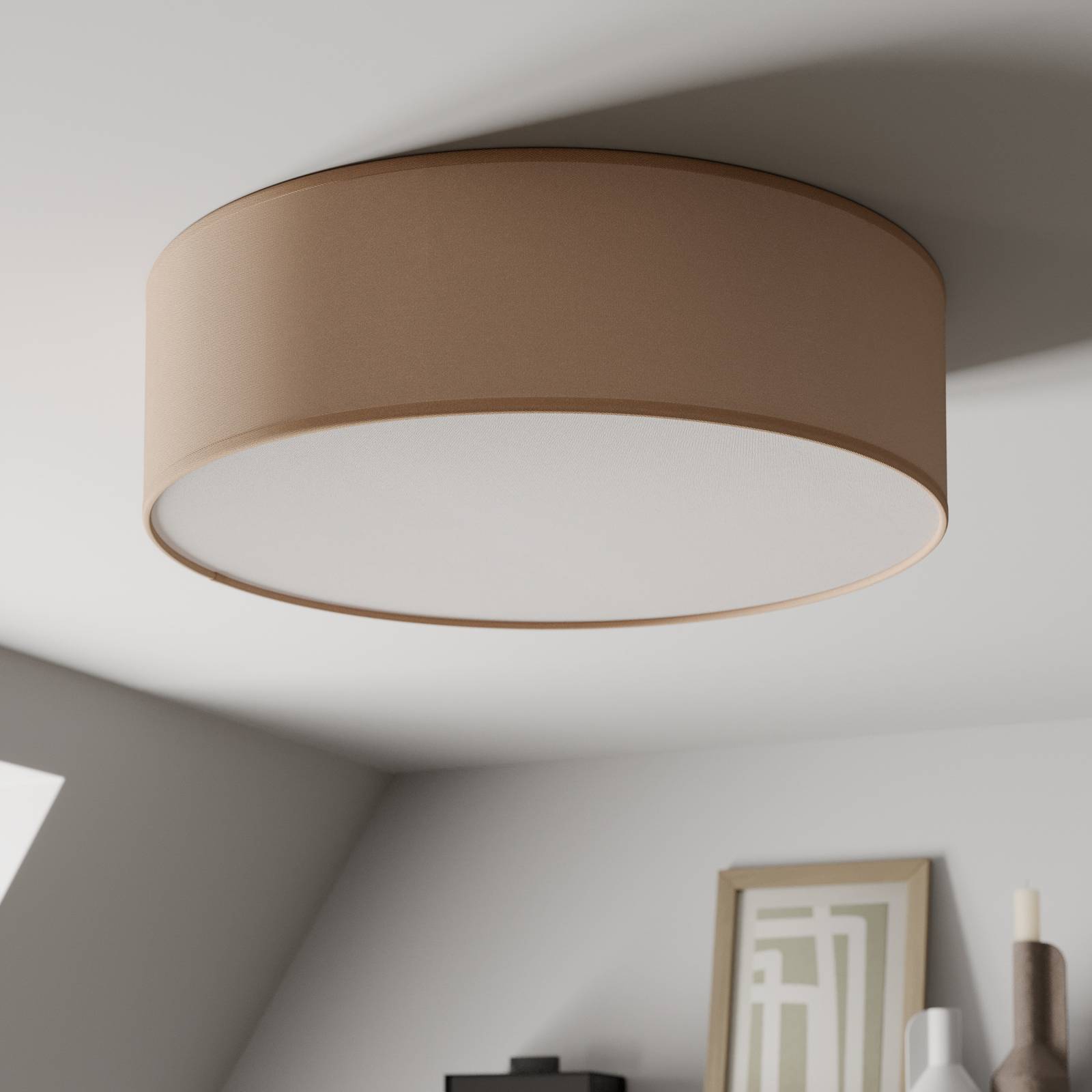 Deckenleuchte Rondo, beige, Ø 45 cm von TK Lighting