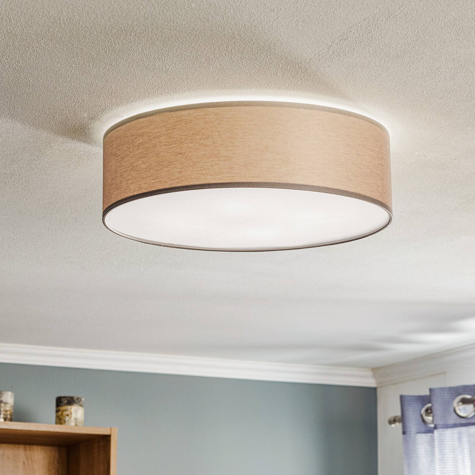 Deckenleuchte Rondo, braun, Ø 38 cm Deckenleuchte Rondo, braun, Ø 38 cm von TK Lighting