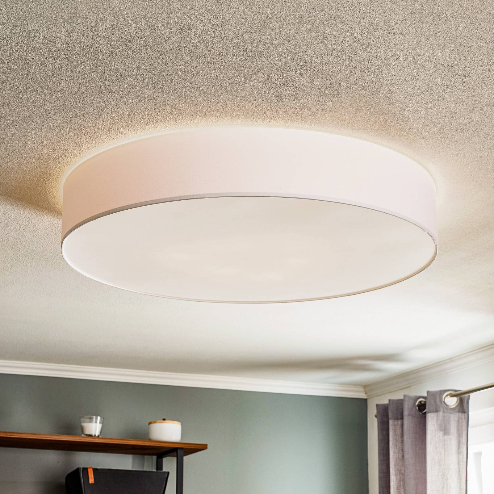 Deckenleuchte Rondo, weiß Ø 80cm Deckenleuchte Rondo, weiß Ø 80cm von TK Lighting