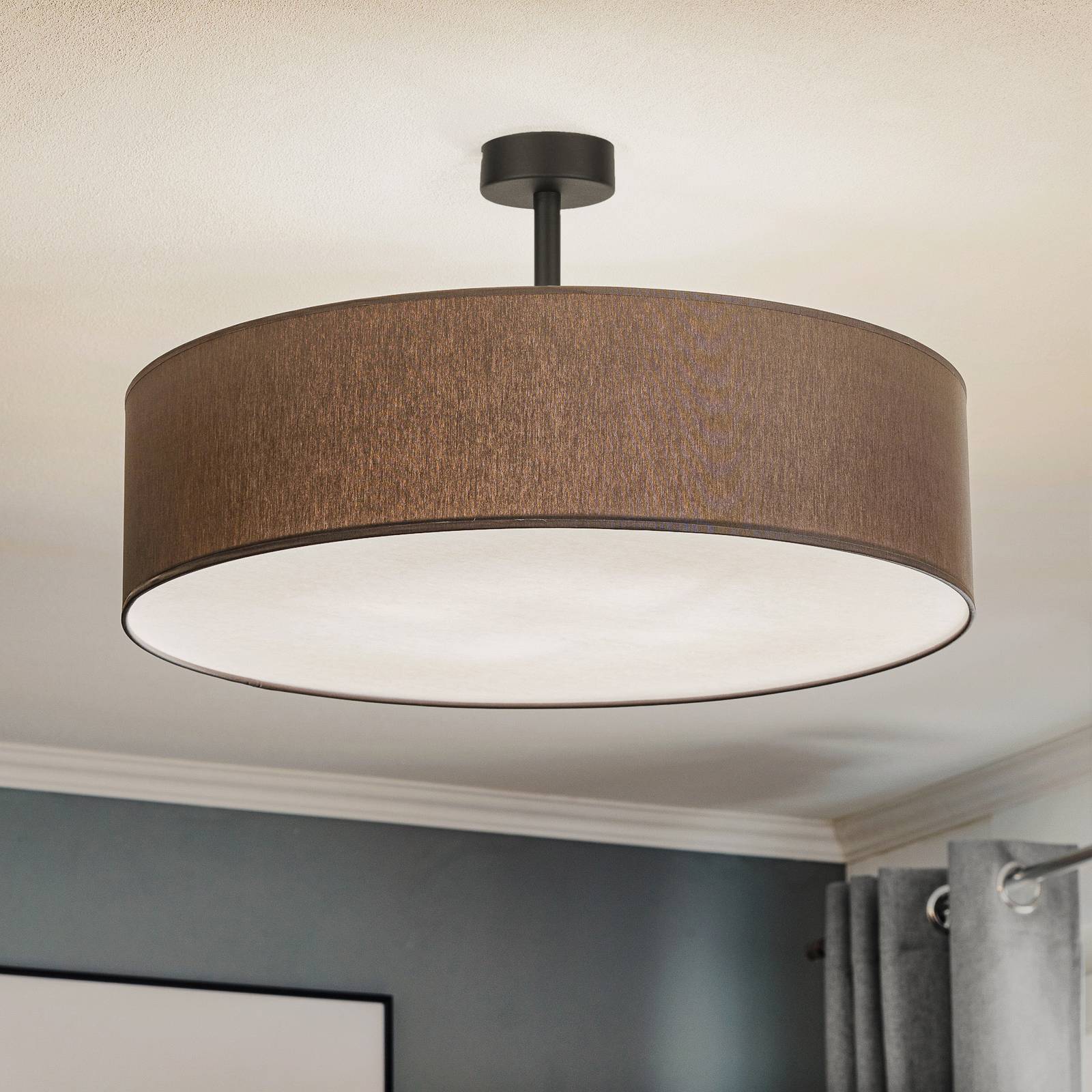 Deckenleuchte Rondo mit Abstand, grau Ø 60cm Deckenleuchte Rondo mit Abstand, grau Ø 60cm von TK Lighting