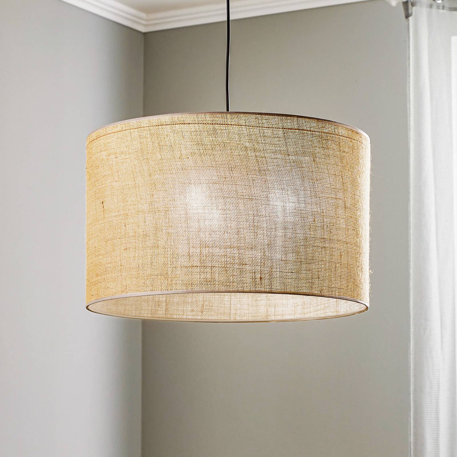 Hängeleuchte Juta, einflammig Ø 50 cm Hängeleuchte Juta, einflammig Ø 50 cm von TK Lighting