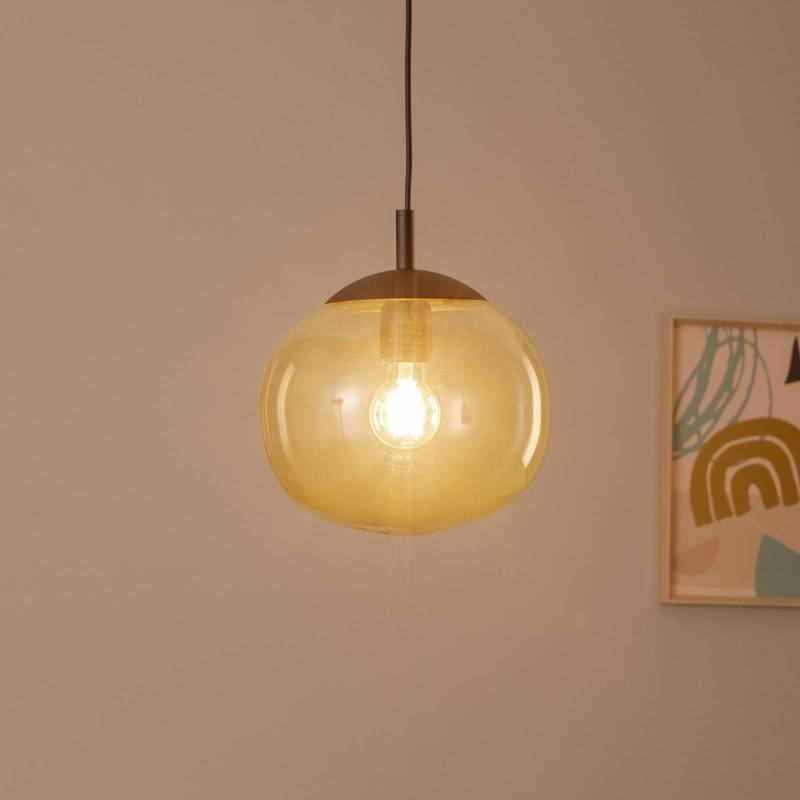 Hängeleuchte Vibe, Glas braun-transparent, Ø 25 cm von TK Lighting