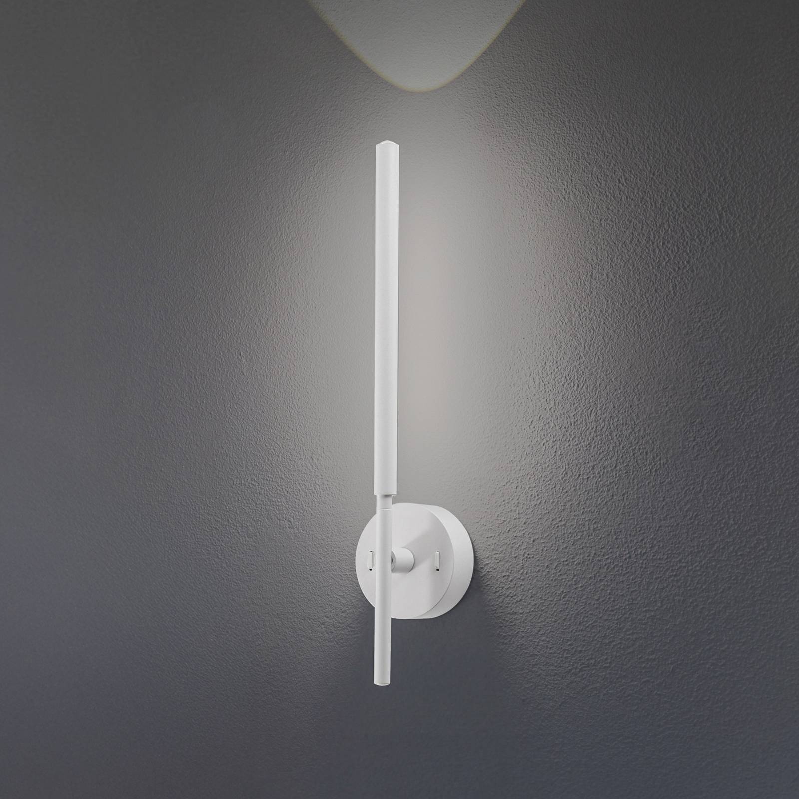 LED-Wandleuchte Focus, weiß 46,5 cm Metall 2-flg. justierbar LED-Wandleuchte Focus, weiß 46,5 cm Metall 2-flg. justierbar von TK Lighting