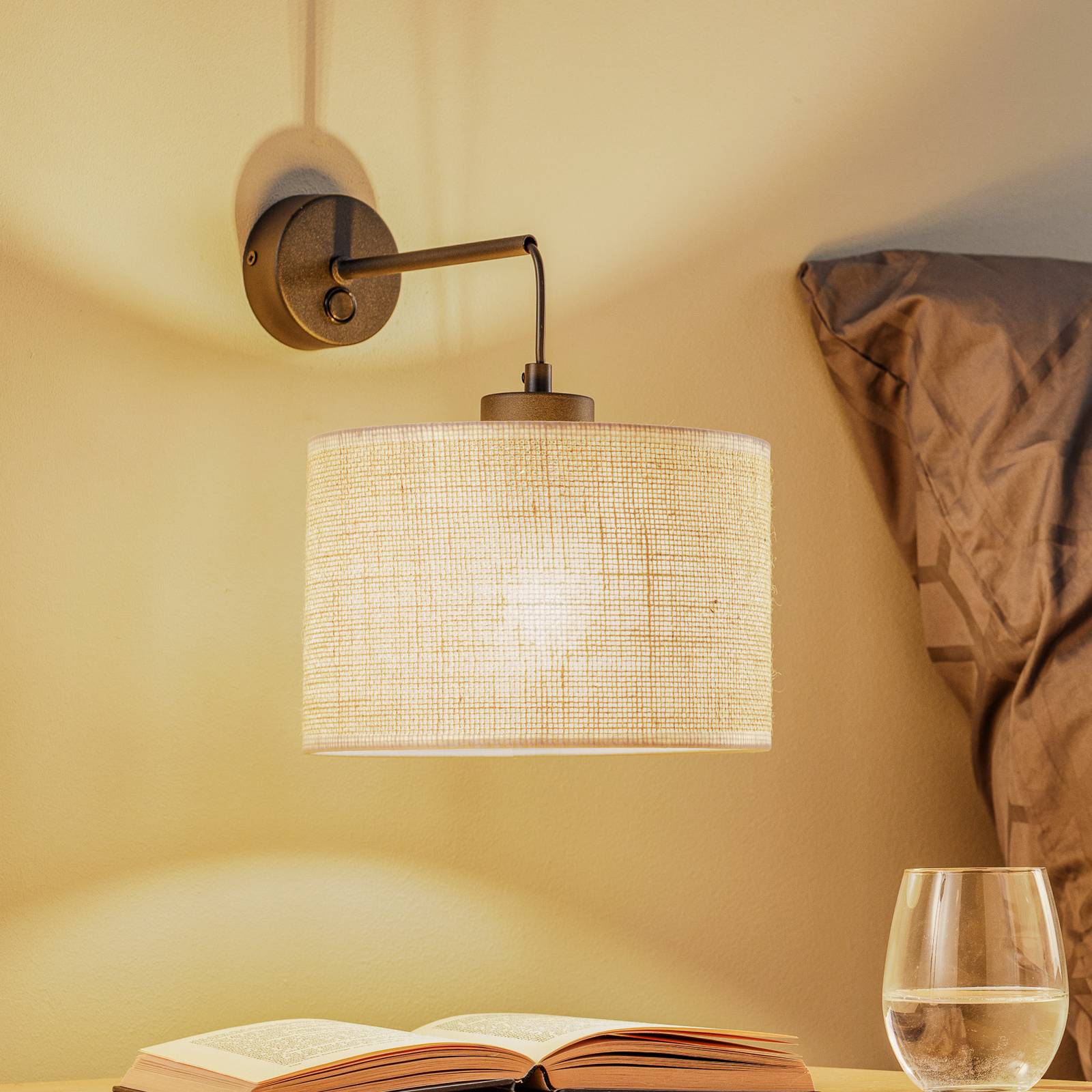 Wandleuchte Juta, einflammig Wandleuchte Juta, einflammig von TK Lighting