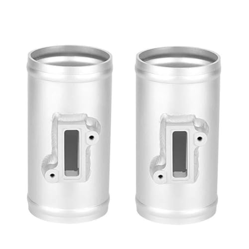 Auto-Luftmengenmesser-Adapter, Ansaugmesser-Halterung, Basis, Autozubehör, Aluminium-Luftmengenmesser-Halterung Luftzählersensor Luftzähler(63MM) von TKDCKF