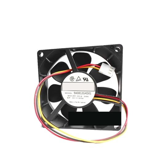 1 stück lüfter for 9A0812G4D01 12 V 0,38 A 3-draht 80mm 80x80x25mm 1 stück lüfter for 9A0812G4D01 12 V 0,38 A 3-draht 80mm 80x80x25mm von TKGMGTN