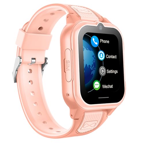 Smartwatch für Kinder, 4G, GPS-Uhr für Kinder, mit GPS und Anrufen, Smartwatch für Kinder, mit Videoanruf, Chat, SOS-Taste, Stoppuhr, Schrittzähler, IPX7, wasserdicht, Telefonuhr für Jungen und Smartwatch für Kinder, 4G, GPS-Uhr für Kinder, mit GPS und Anrufen, Smartwatch für Kinder, mit Videoanruf, Chat, SOS-Taste, Stoppuhr, Schrittzähler, IPX7, wasserdicht, Telefonuhr für Jungen und von TKMARS