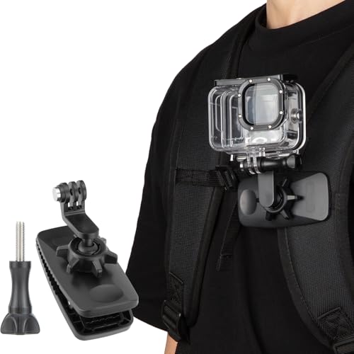 Tkoofn Magnetische Rucksack Schultergurt Halterung für GoPro Hero 12 11 10 9 8 7 6 5 Mini Max, DJI OSMO Action, Insta360, 360° Universal Schnellwechsel Rucksackhalterung für Action Kamera Tkoofn Magnetische Rucksack Schultergurt Halterung für GoPro Hero 12 11 10 9 8 7 6 5 Mini Max, DJI OSMO Action, Insta360, 360° Universal Schnellwechsel Rucksackhalterung für Action Kamera von Tkoofn