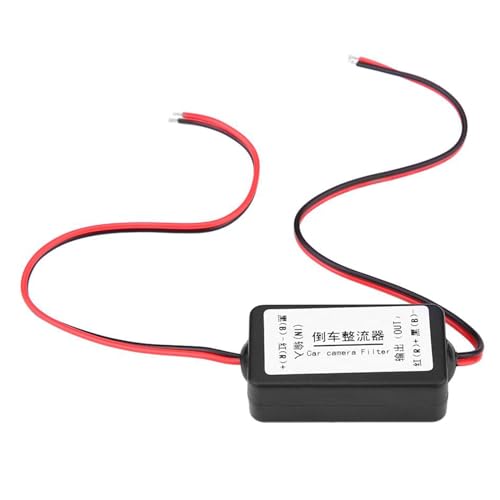 TKSE Auto Rückfahrkamera Filter, 24V DC Kamera Filter Gleichrichter, Auto Reverse Parkkamera Power Gleichrichter, Spannungsfilter für Rückfahrkamera TKSE Auto Rückfahrkamera Filter, 24V DC Kamera Filter Gleichrichter, Auto Reverse Parkkamera Power Gleichrichter, Spannungsfilter für Rückfahrkamera von TKSE