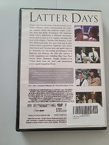 Latter Days (Rated) / (Ws) [DVD] [Region 1] [NTSC] [US Import] von TLA Releasing