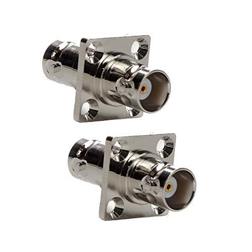 TLS.eagle BNC Buchse auf Buchse Adapter BNC Flansch Adapter 4 Loch Panel Mount BNC Jack Koaxstecker gerade RF Koaxialadapter 2 Stück TLS.eagle BNC Buchse auf Buchse Adapter BNC Flansch Adapter 4 Loch Panel Mount BNC Jack Koaxstecker gerade RF Koaxialadapter 2 Stück von TLS.eagle