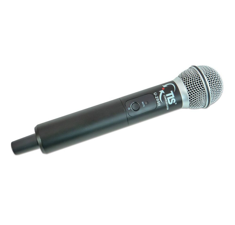 TLS Funk-Mikrofon mit Sender für TLS Musikanlagen M100 / M200 Combi und... Stereoanlage (RoHS-konform) von TLS