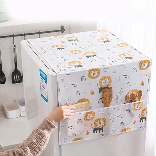 Multifunktionale Kühlschrankabdeckung, Kühlschrank-Staubschutzhülle, 51,2 x 21,7 Zoll, multifunktionale Kühlschrankabdeckung mit Kühlschrank-Aufbewahrungstasche, obere Abdeckung for die Waschmaschine. Multifunktionale Kühlschrankabdeckung, Kühlschrank-Staubschutzhülle, 51,2 x 21,7 Zoll, multifunktionale Kühlschrankabdeckung mit Kühlschrank-Aufbewahrungstasche, obere Abdeckung for die Waschmaschine. von TLTLT