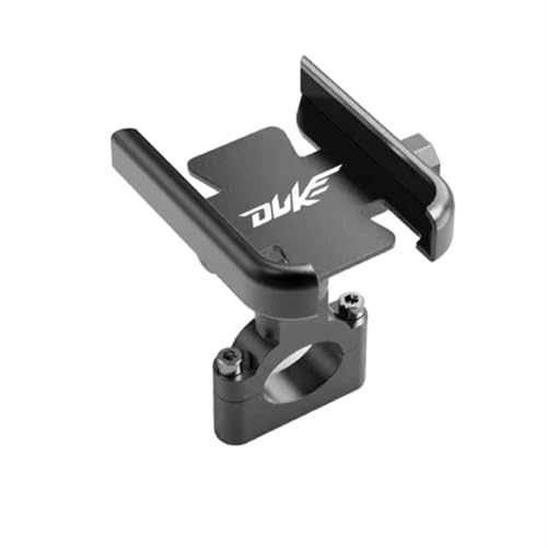 TLYSMG Für K-TM DUKE 125 200 250 390 690 790 890 990 Duke 390 Zubehör Motorrad Lenker Handyhalterung GPS Ständer Halterung, Lenker Schwarz von TLYSMG