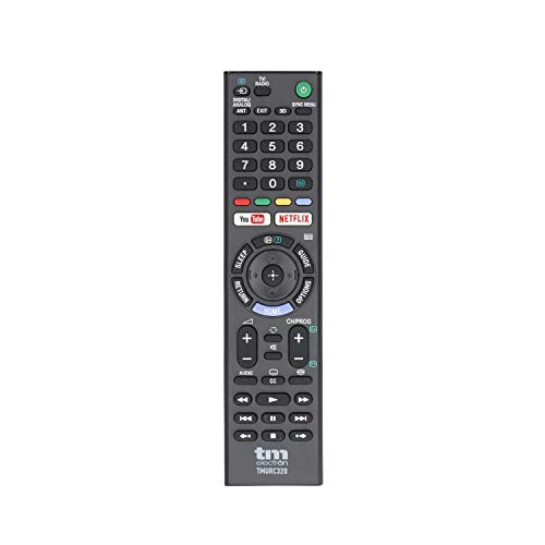 TM Electron TMURC320 Universal-Fernbedienung, kompatibel mit Sony Fernsehern, mit Direktzugriffstasten auf Digitale Plattformen (VOD) von TM Electron