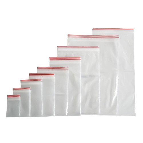 100St PE Druckverschlußbeutel 16x16cm ZIP Beutel Schnellverschluß Tüten (40Varianten) von TM Maxx