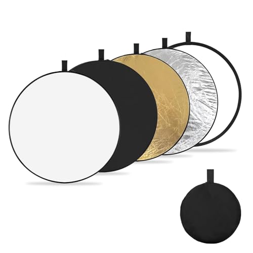 Reflektor Fotografie Faltbarer Reflektor Fotografie Faltreflektor 30cm 5-in-1 für Fotografie Fotostudio Beleuchtung und Außenbeleuchtung Portrait Fotografie Reflektor Fotografie Faltbarer Reflektor Fotografie Faltreflektor 30cm 5-in-1 für Fotografie Fotostudio Beleuchtung und Außenbeleuchtung Portrait Fotografie von TMRBBesty