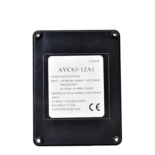 VR6 K65-12B K125-10B AVC63-12A1 Automatischer Spannungsregler Genset für Generator Genset Stabilisator Ersatzteile AVC125-10A (AVC63-12A1) von TMWWQO