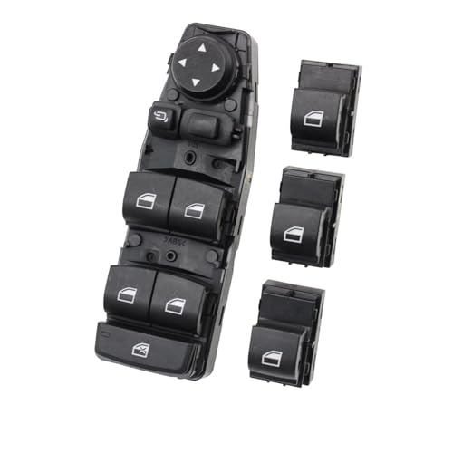 Auto Fensterheber Taster für BMW 3 5 7 X3 X4 F30 F35 F25 F26 F07 F10 F18 F01 F02 Fensterschalter Schalter für Elektrische Fensterheber Autofensterheberschalter Zubehör Ersatzteile von TMZWJ