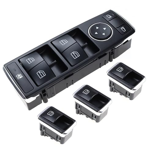 Auto Fensterheber Taster für Mercedes Benz W212 W207 E Class 2009-2014-2049055402 2049058202 Fensterschalter Schalter für Elektrische Fensterheber Autofensterheberschalter Zubehör,Set-a Auto Fensterheber Taster für Mercedes Benz W212 W207 E Class 2009-2014-2049055402 2049058202 Fensterschalter Schalter für Elektrische Fensterheber Autofensterheberschalter Zubehör,Set-a von TMZWJ