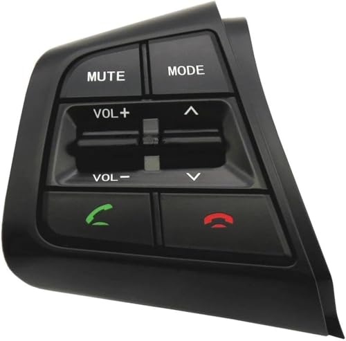 Multifunktions Lenkrad Schalter Tasten für 96710C90004X 96700C90004X 2.0L 1.6L Hyundai Creta Ix25,Lenkradschalter Steuerknopf LenkradSteuerschalterTast Auto Zubehör,A-Left Multifunktions Lenkrad Schalter Tasten für 96710C90004X 96700C90004X 2.0L 1.6L Hyundai Creta Ix25,Lenkradschalter Steuerknopf LenkradSteuerschalterTast Auto Zubehör,A-Left von TMZWJ
