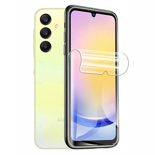 [2 Stück] Hydrogel Displayschutzfolie für Samsung Galaxy A25 (6.5 Zoll), [Nicht Glas] Hydrogel Film Klar HD Weich TPU Schutzfolie [Hochempfindliche] von TMahhbid