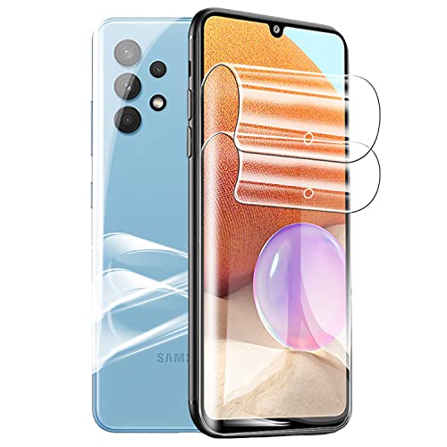 [2 Stück] Hydrogel Displayschutzfolie für Samsung Galaxy A32 4G (6.4 inch), [Nicht Glas] Hydrogel Film Klar HD Weich TPU Schutzfolie [Hochempfindliche] von TMahhbid