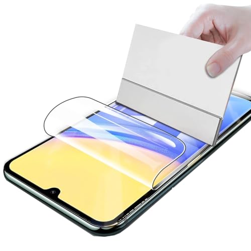 [2 Stück] Hydrogel Displayschutzfolie für Samsung Galaxy A35 5G (6.6 Zoll), [Nicht Glas] Hydrogel Film Klar HD Weich TPU Schutzfolie [Hochempfindliche] von TMahhbid