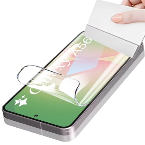 [2 Stück] Hydrogel Displayschutzfolie für Samsung Galaxy A56 5G (6.7 Zoll), Sichtschutzfolie [Nicht Glas] Hydrogel Film Klar HD Weich TPU Schutzfolie [Hochempfindliche] von TMahhbid
