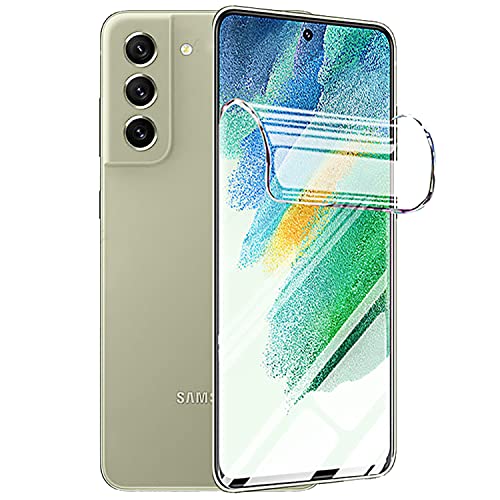 [2 Stück] Hydrogel Displayschutzfolie für Samsung Galaxy S21 FE 5G (6.4 inch), [Nicht Glas] Hydrogel Film Klar HD Weich TPU Schutzfolie [Hochempfindliche] von TMahhbid