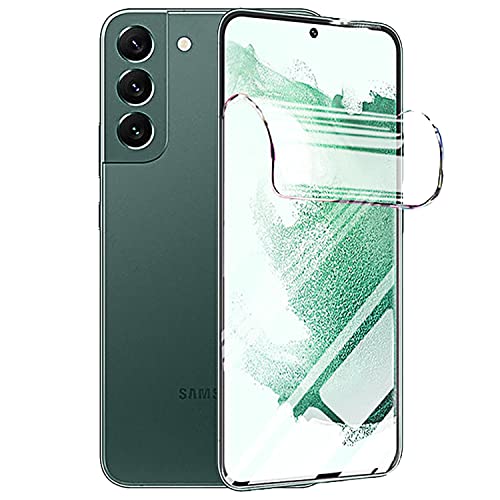 [2 Stück] Hydrogel Displayschutzfolie für Samsung Galaxy S22+ Plus 5G (6.6 inch), [Nicht Glas] Hydrogel Film Klar HD Weich TPU Schutzfolie [Hochempfindliche] von TMahhbid