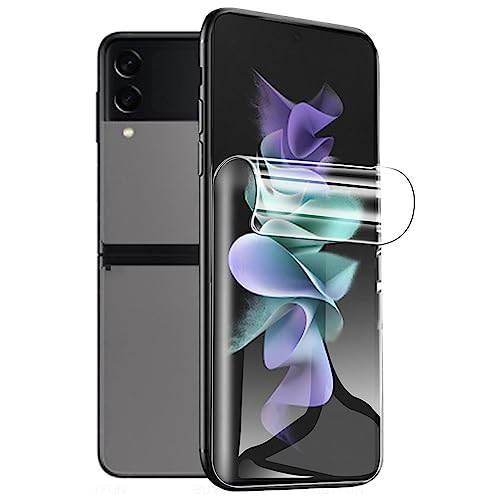 [2 Stück] Hydrogel Displayschutzfolie für Samsung Galaxy Z Flip 4 /Z Flip4 (6.7 inch), [Nicht Glas] Hydrogel Film Klar HD Weich TPU Schutzfolie [Hochempfindliche] von TMahhbid