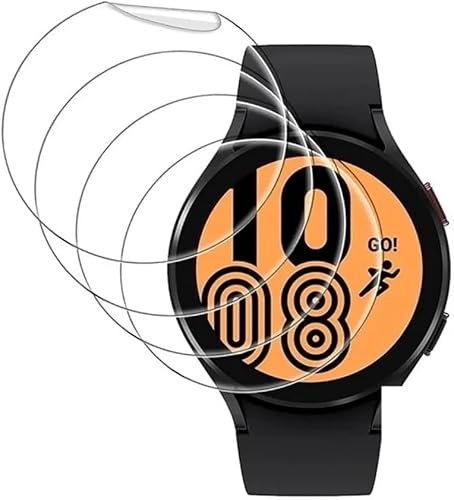 [5 Stück] Hydrogel Displayschutzfolie für Samsung Galaxy Watch 6 Classic 43mm, [Nicht Glas] Hydrogel Film Klar HD Weich TPU Schutzfolie [Hochempfindliche] von TMahhbid