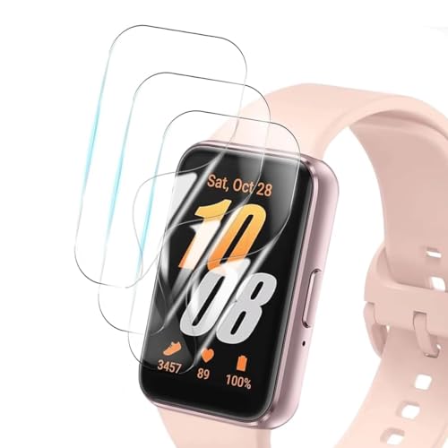 [5 Stück] Hydrogelfolie Displayschutz für Samsung Galaxy Fit 3, Flexibel HD Clear Bildschirmschutz TPU [Berührungsempfindlich] [Blasenfrei] von TMahhbid